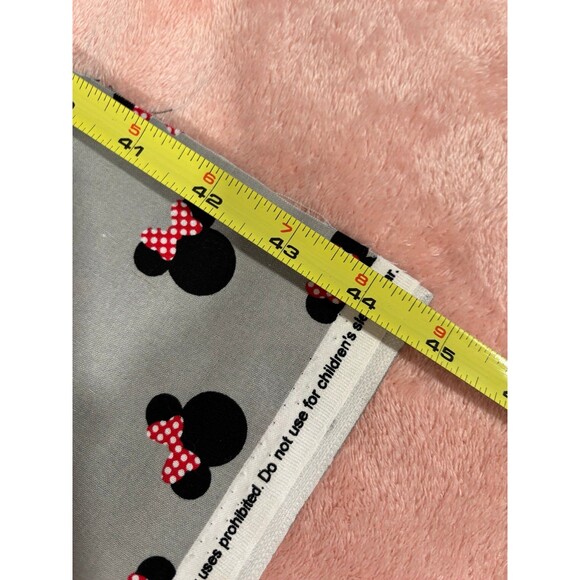1yard vtg mickey cotton fabric - Picture 4 of 4
